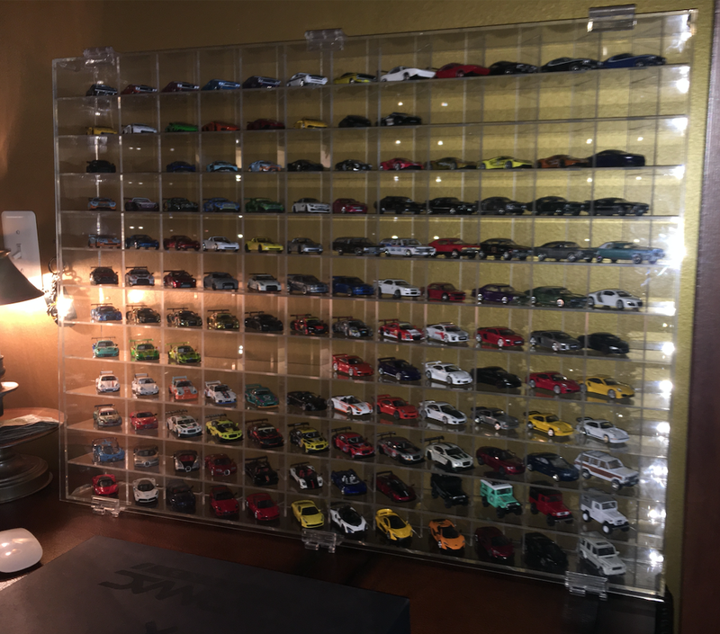 I left some spaces open for cars I’m going to put in, later.
